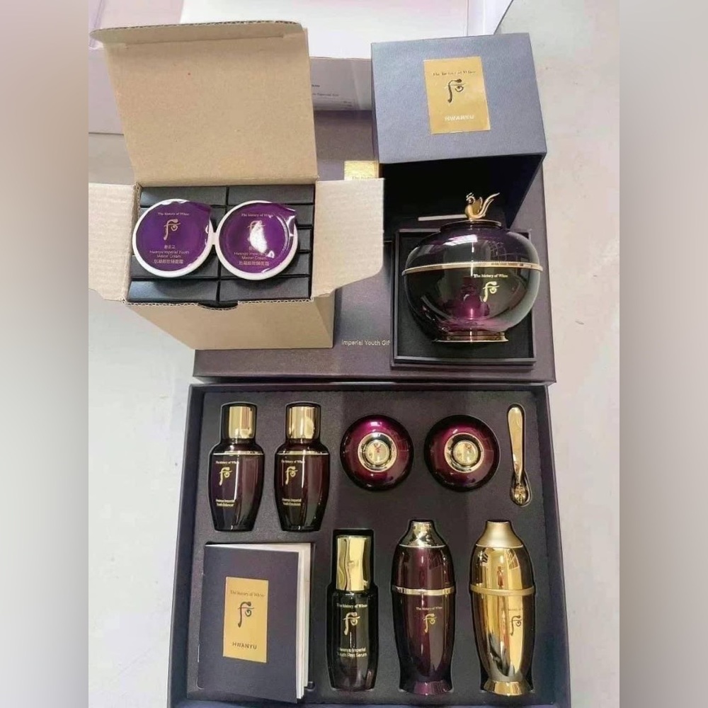 The History of Whoo Hwanyu Imperial Youth Master Cream 60ml Special Set Hwanyugo